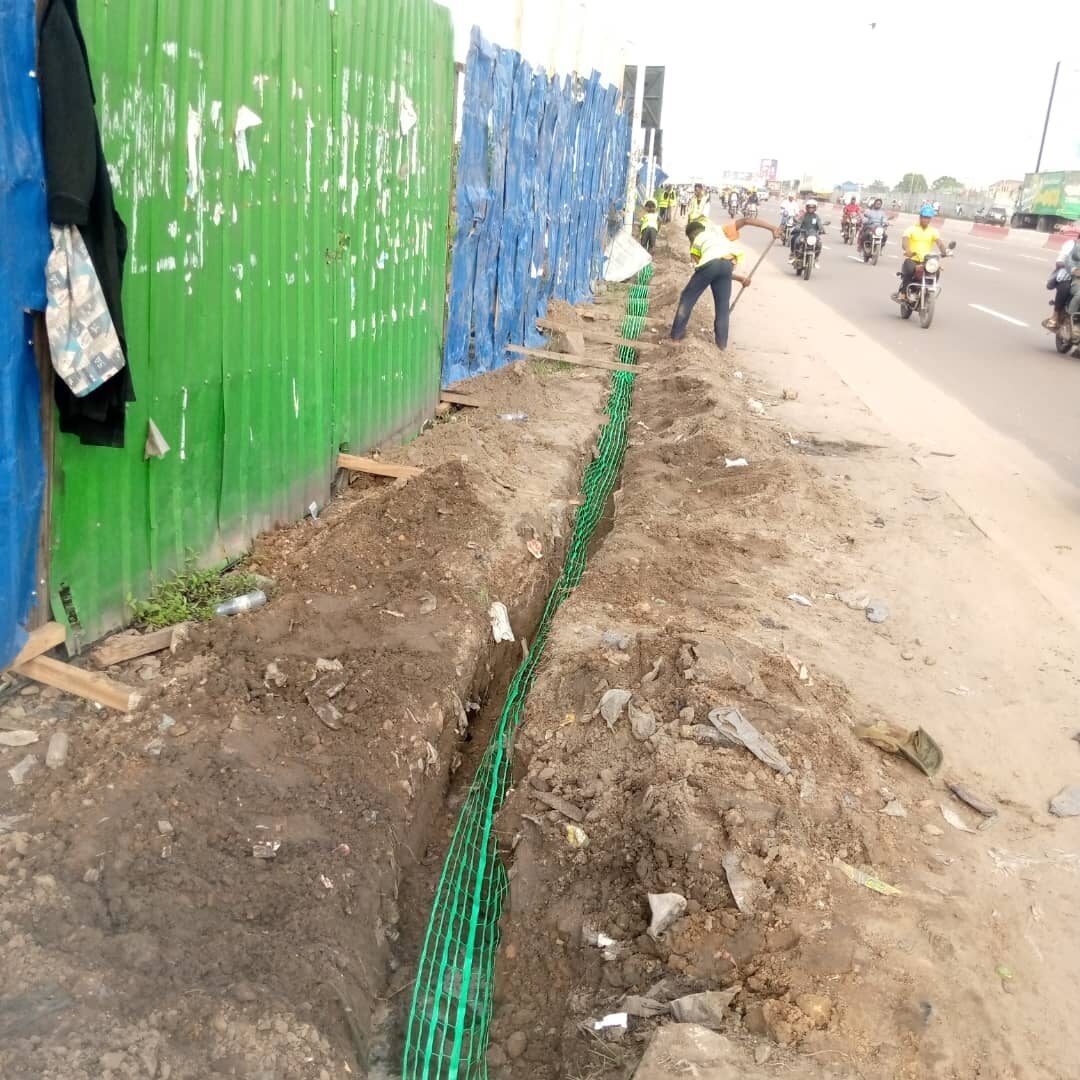 Travaux de raccordement